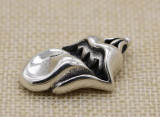 Chrome Hearts Pendant Lips & Tongue CHP101 Solid 925 Sterling Silver