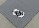Chrome Hearts Pendant Tag 5 CH CROSS CHP084 Solid 925 Sterling Silver