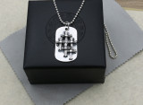 Chrome Hearts Pendant Tag 5 CH CROSS CHP084 Solid 925 Sterling Silver