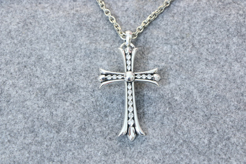 Chrome Hearts Pendant CH CROSS CHP138 Solid 925 Sterling Silver