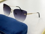 Replica GUCCI women's sunglasses GG0365 SG692 black gold