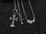 Chrome Hearts Pendant CH CROSS Solid 925 Sterling Silver