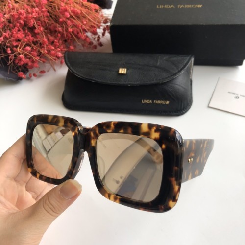 Wholesale Copy 2020 Spring New Arrivals for Linda Farrow Sunglasses LFL99 Online SLF003