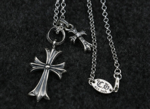 Chrome Hearts Pendant CH CROSS CHP110 Solid 925 Sterling Silver