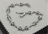 CHROME HEARTS Punk 925 Silver Bracelet CHB011