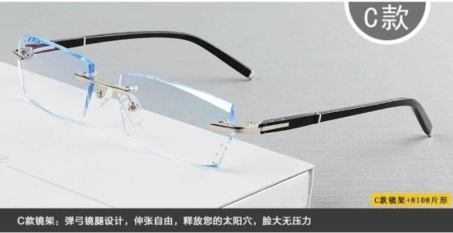 Diamond Cutting Lens Prescription Light High Index Safe HMC Asphere UV400 Radiation Protection for E