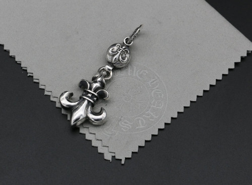 Chrome Hearts Pendant Army Fleur CHP105 Solid 925 Sterling Silver
