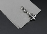 Chrome Hearts Pendant Army Fleur CHP105 Solid 925 Sterling Silver