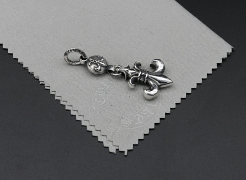 Chrome Hearts Pendant Army Fleur CHP105 Solid 925 Sterling Silver