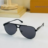 Wholesale Fake L^V Sunglasses Online Z1592E SLV185