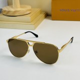 Wholesale Fake L^V Sunglasses Online Z1592E SLV185