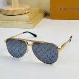 Wholesale Fake L^V Sunglasses Online Z1592E SLV185