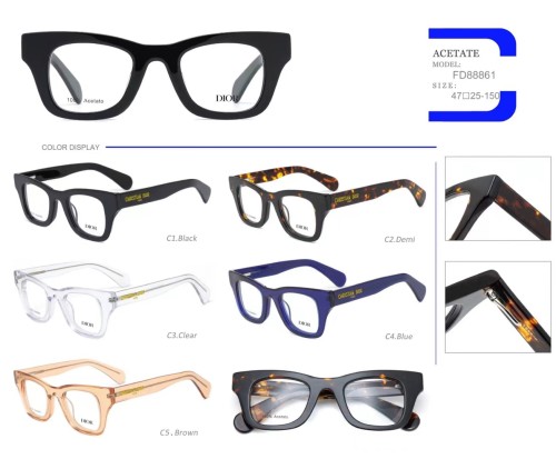 Discount DIOR eyeglasses online FD88861 imitation spectacle FC635