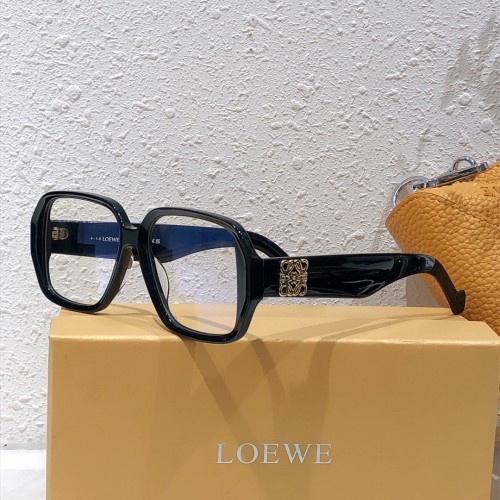 Best glasses for round face LOEWE LW50041I FLE001