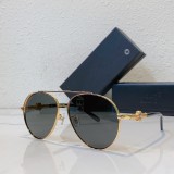 Aviator Sunglasses MONT BLANC Designer For Men MB3022S SMB031