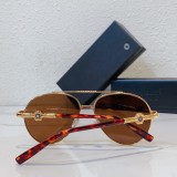Aviator Sunglasses MONT BLANC Designer For Men MB3022S SMB031