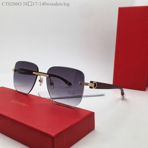 Counterfeit Sunglasses Cartier Wood CT0347O CR219