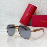 Wooden Cartier Sunglass Replica CR037