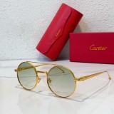 Round Sunglasses Cartier Fake CR036