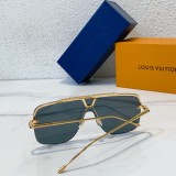 replica lv sunglasses brands for men black back version