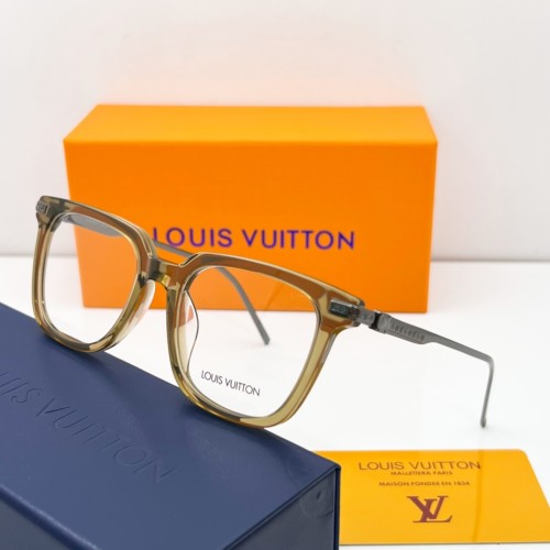replica men's designer glasses frames l^v flv001