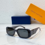 unisex louis vuitton sunglasses replica z9993u black gun color