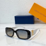 unisex louis vuitton sunglasses replica z9993u white color
