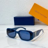 unisex louis vuitton sunglasses replica z9993u blue color