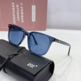blue replica montblanc men's sunglasses mb0258s smb036
