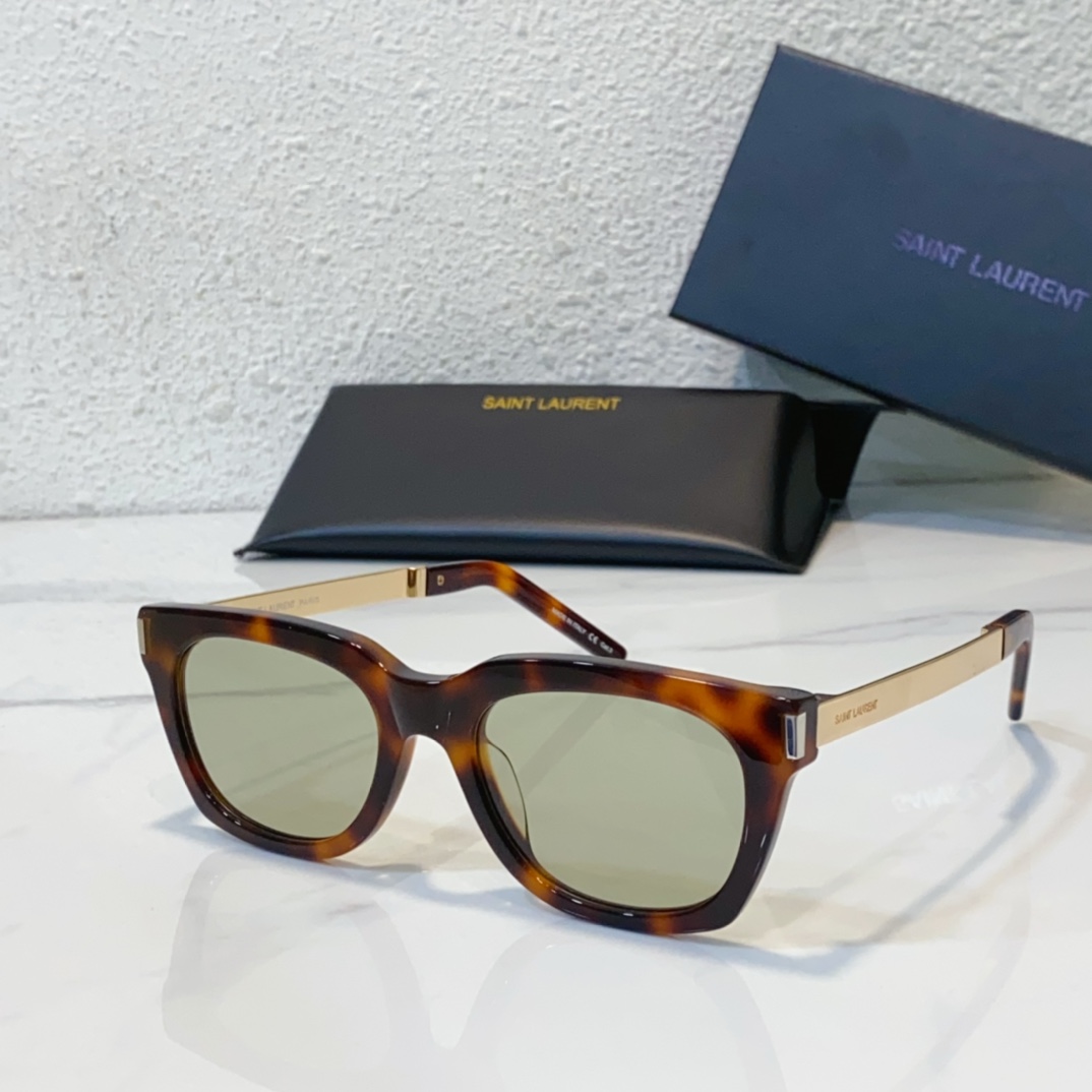 amber color of replica ysl saint laurent sunglasses sl582
