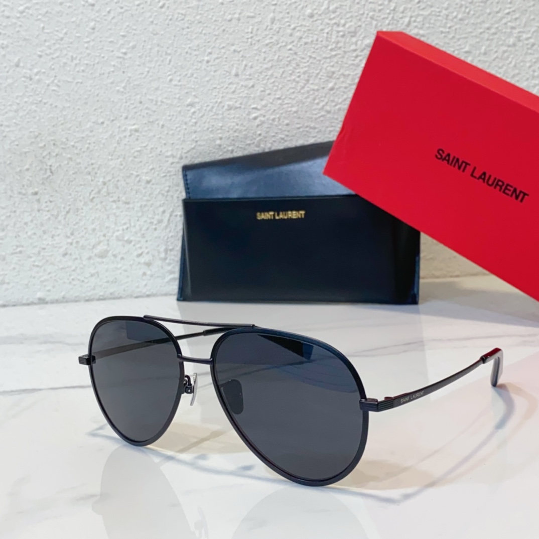 gun color of fake ysl saint laurent sunglasses classic 11