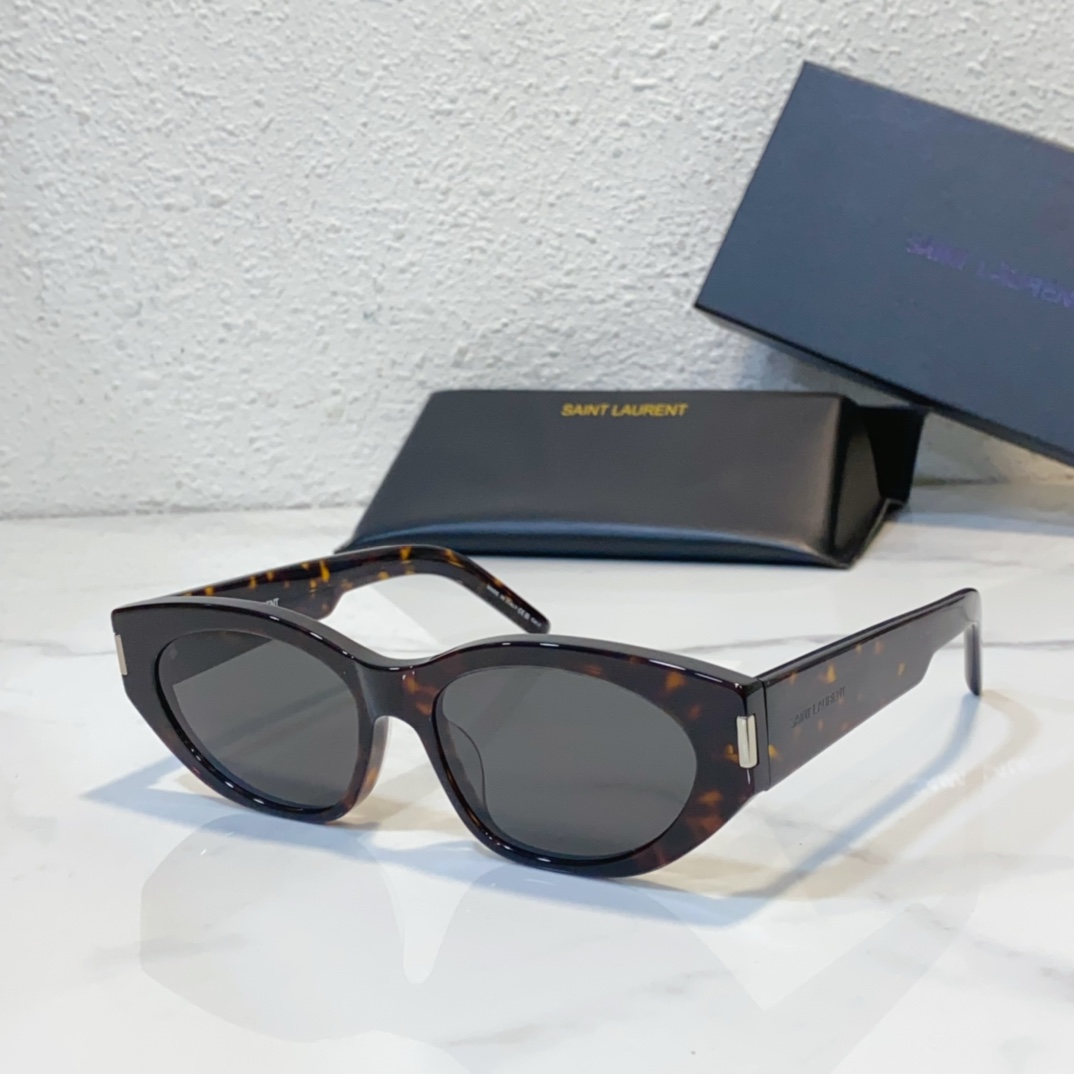 amber color of Copy ysl saint laurent sunglasses sl638