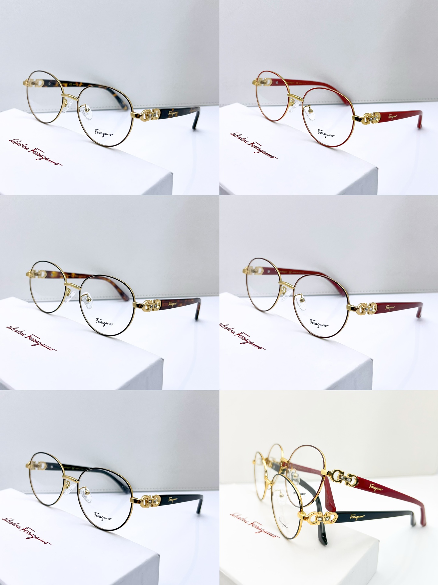 collection 2 of Wholesale Fake Ferragamo Eyeglasses 2903 fer035