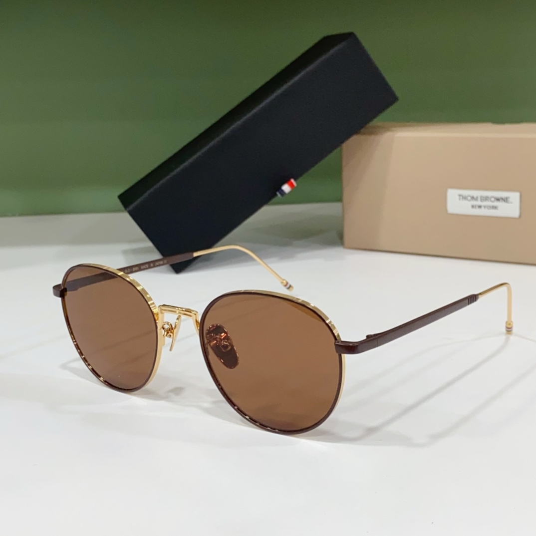 coffee color of Rep Sunglass Thom Browne tbs119 Online Store