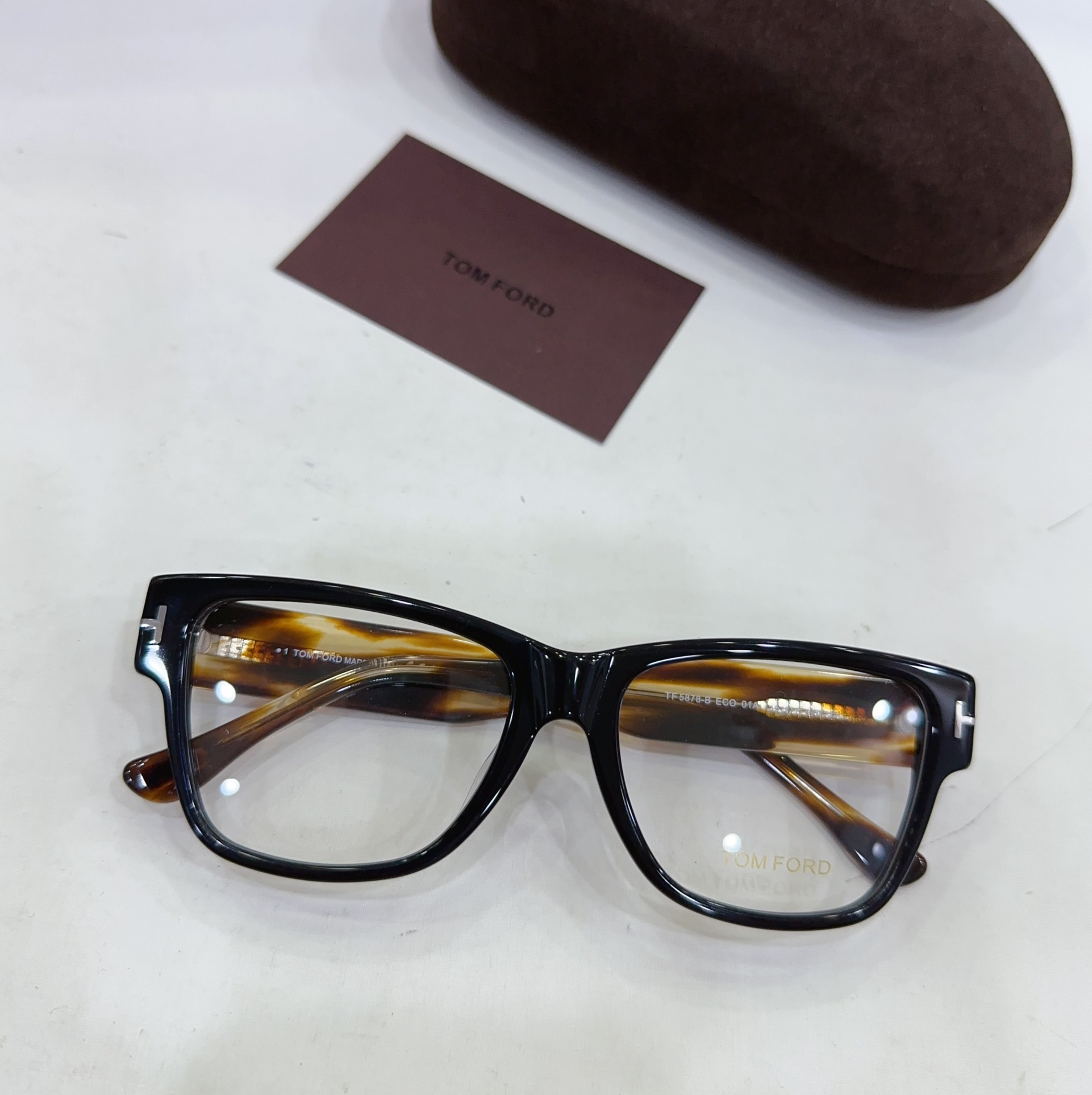 front version of replica tom ford prescription eyeglasses online tf5878