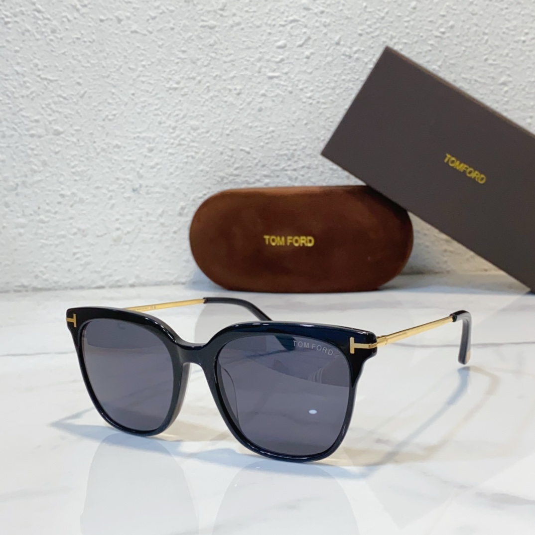 black gold color of sunglasses for women replica tom ford t1122