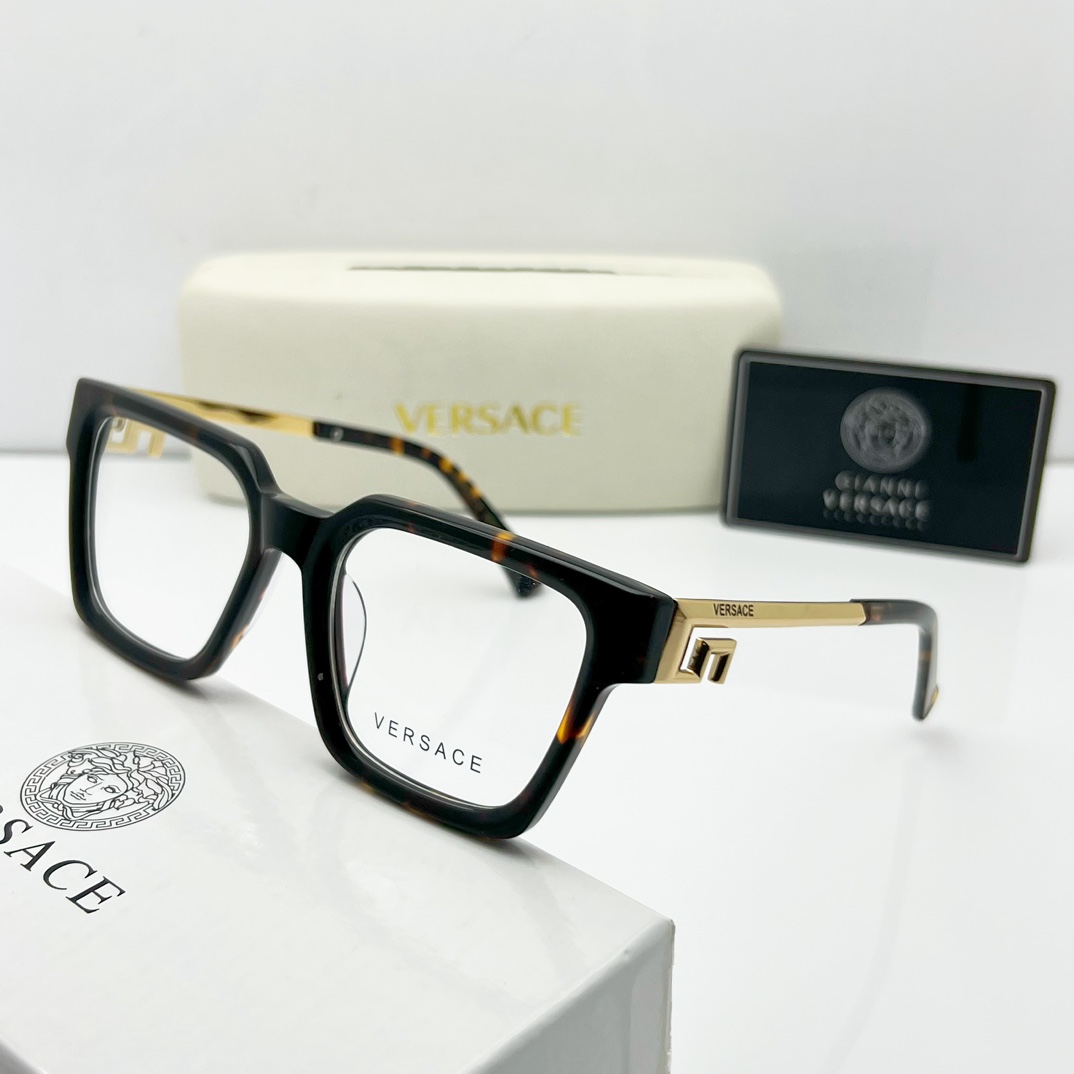 black color of fake versace glasses frames 3311