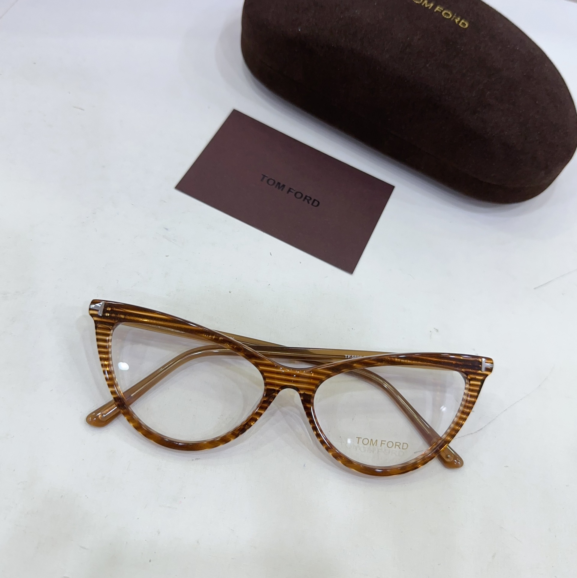 front version of tomford glasses faux tf5896