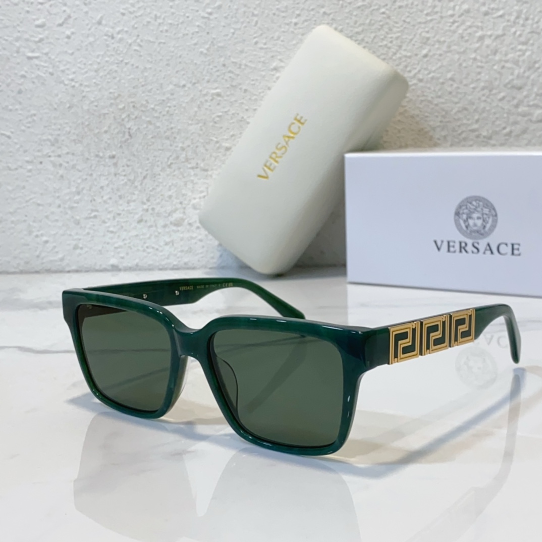 green color of knockoff versace unisex sunglasses ve3339u