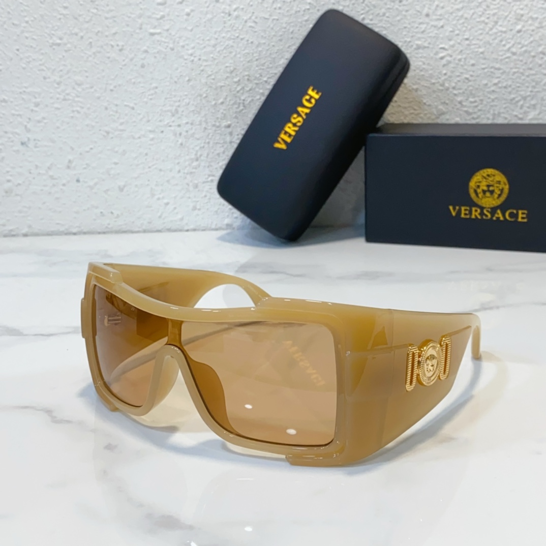 yellow color of versace sunglasses all black replica ve4451