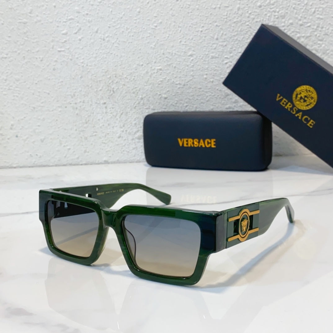 green color of versace sunglasses men faux ve4459