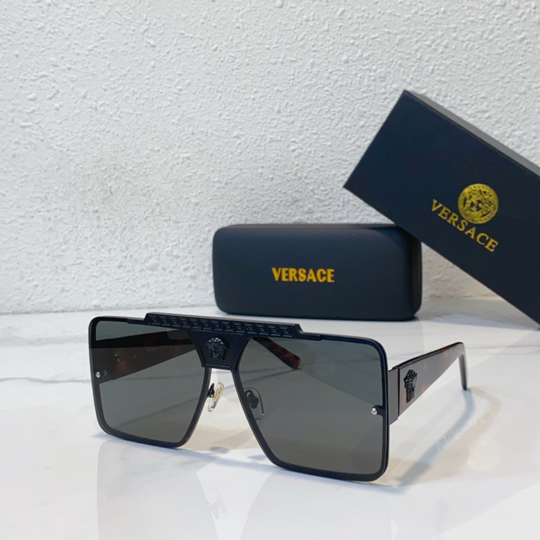 all black color of replica versace sunglasses all black ve5722
