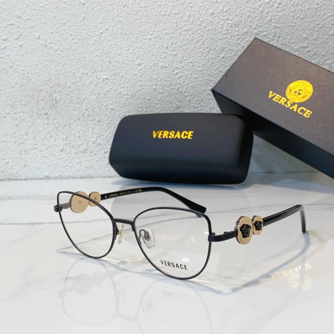 gun color of Versace Knockoff Eyeglasses frames VE1284