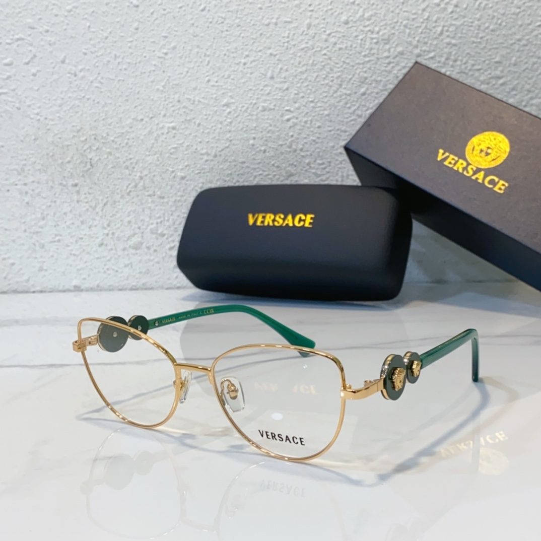 green color of Versace Knockoff Eyeglasses frames VE1284