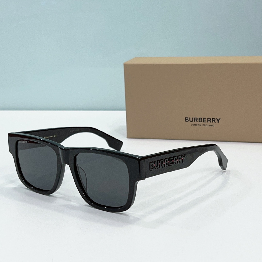 black color of replica luxury sunglasses for women burberry be4358