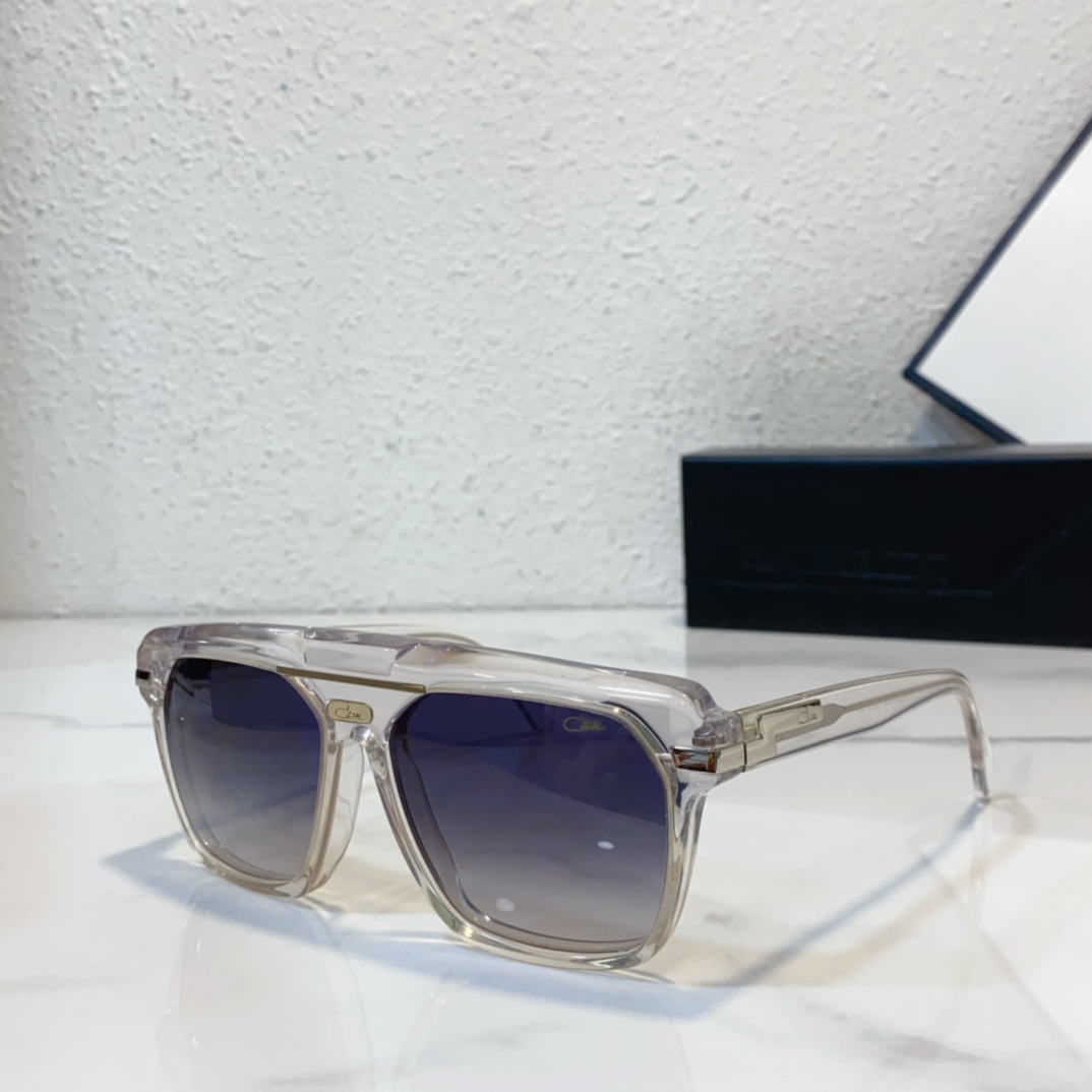 transparent clear color of replica sunglasses cazal mod8040