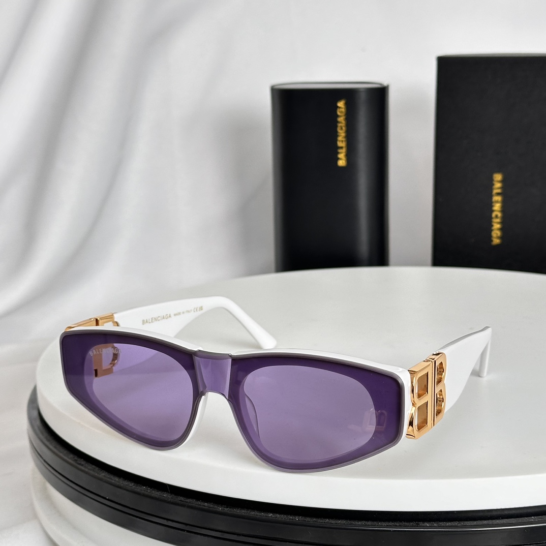 purple color of balenciaga sunglasses dummy bb0534s