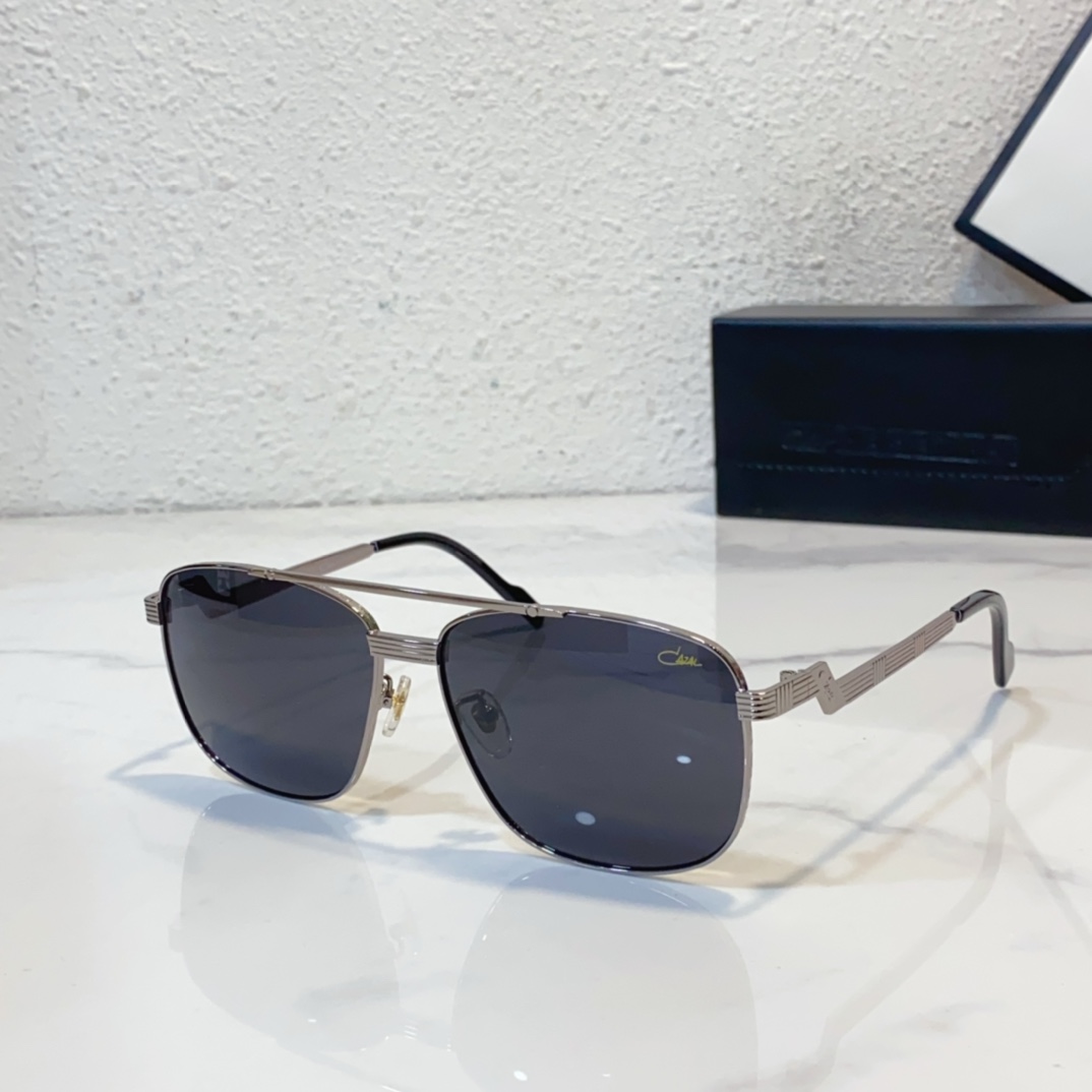 black silver color of replica sunglasses cazal 9101