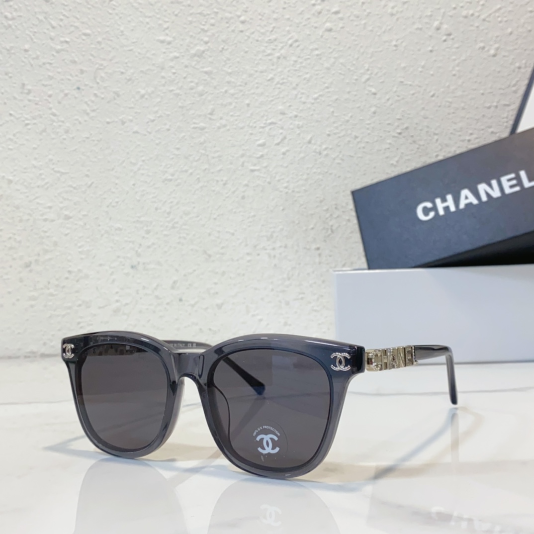 gray color of copy sunglasses chanel 24ss6803