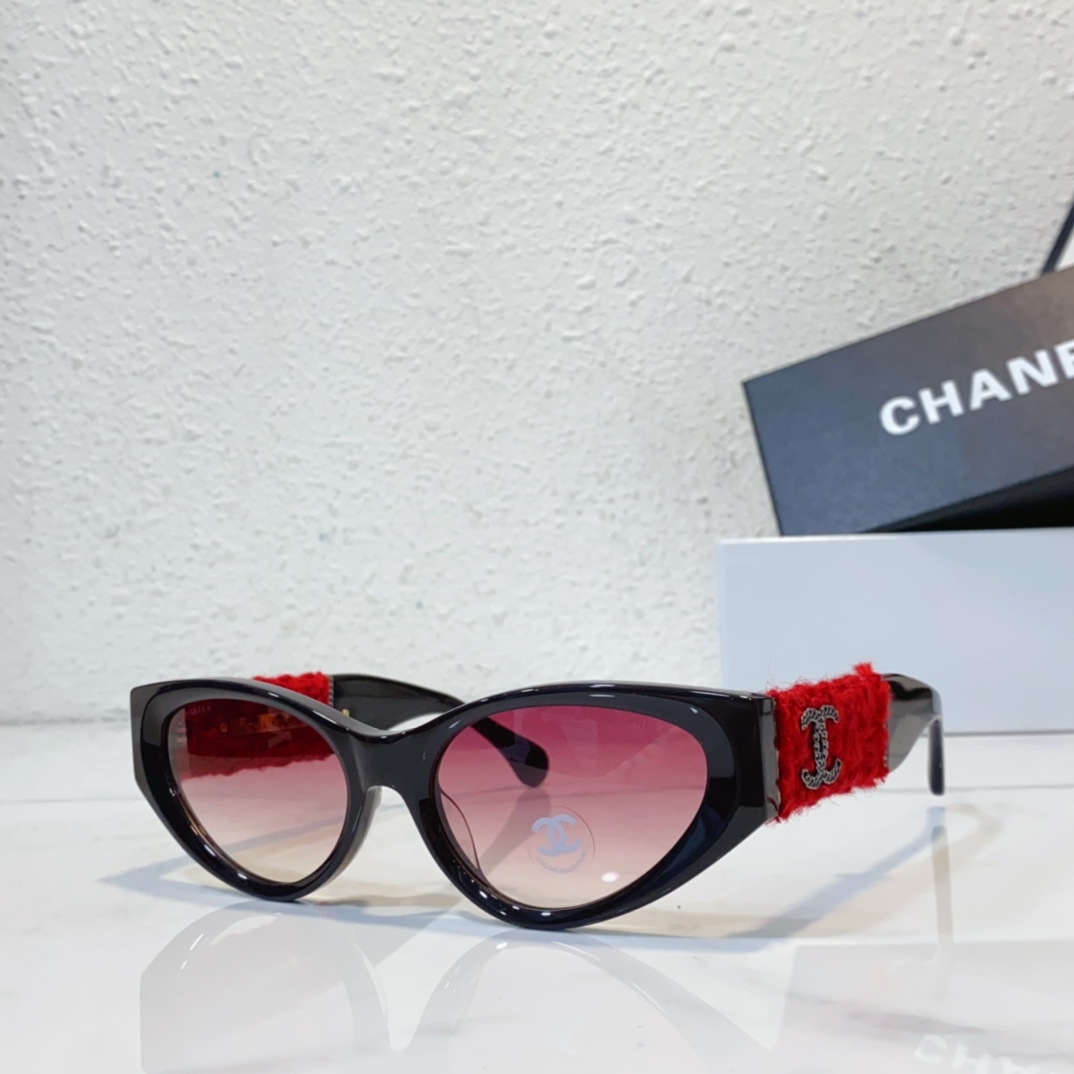 red Chanel sunglasses replica 5513